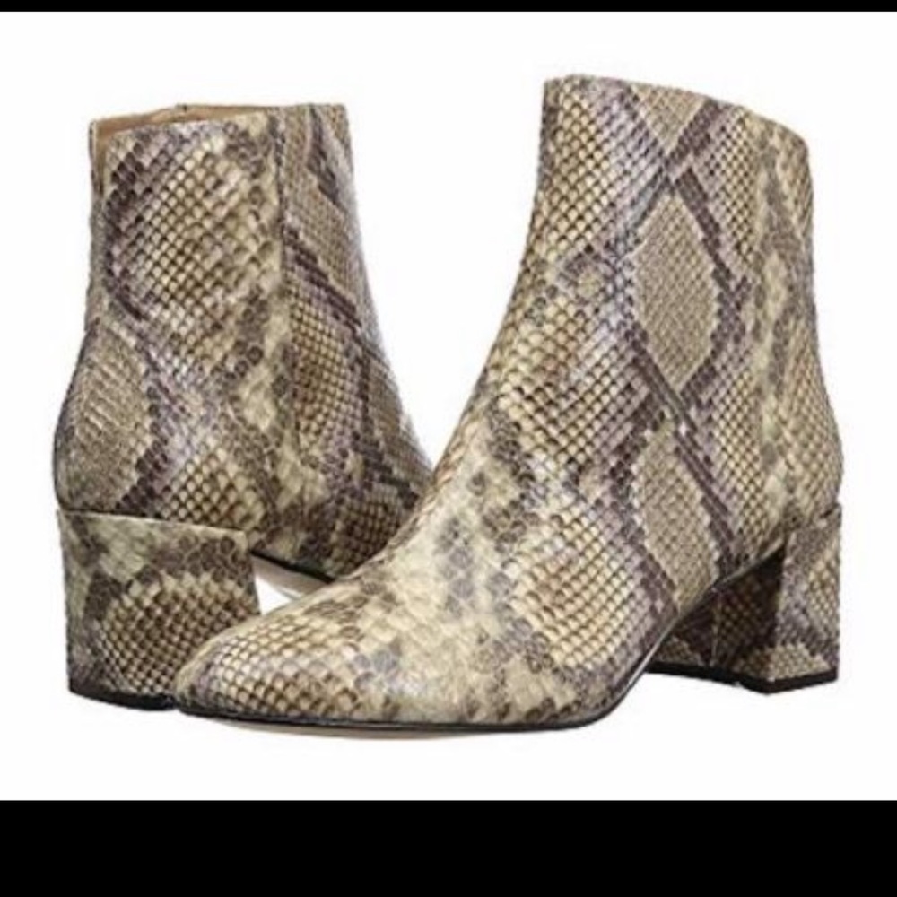 Nordstrom Chinese Laundry snakeskin bootie size 8